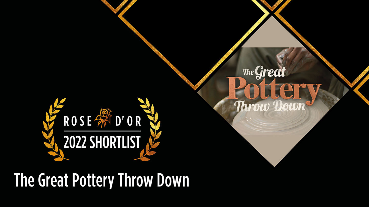 Thumbnail for The Great Pottery Throw Down shortlisted in the Rose d’Or Awards 2022 news story